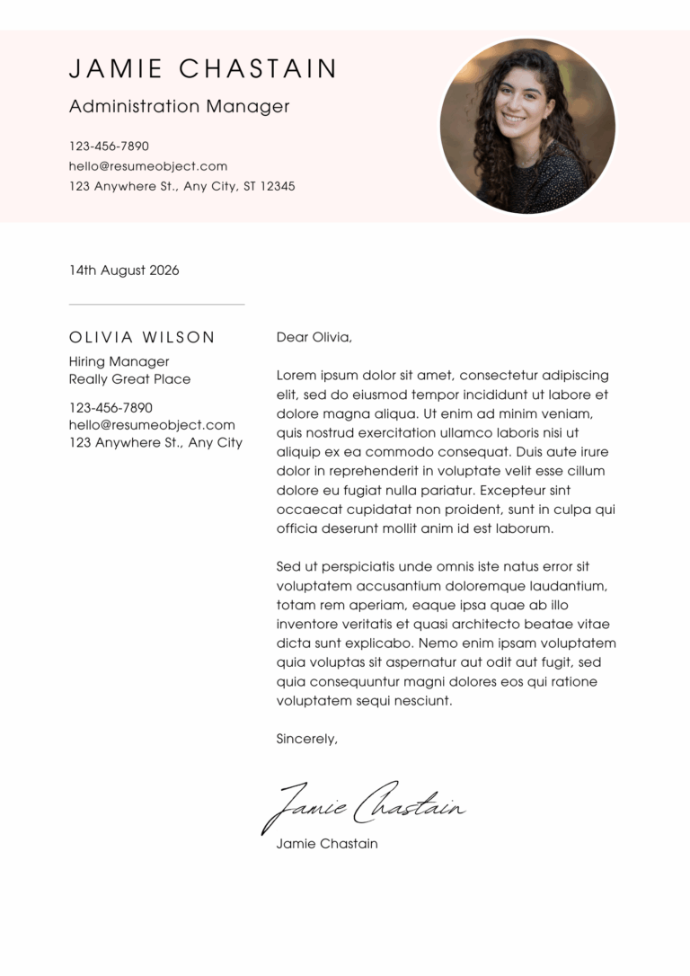 110+ Impressive Sample Cover Letters to Inspire Your Job Applications