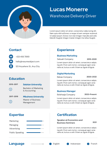 Warehouse Delivery Driver Resume – Free Template, 30+ Examples