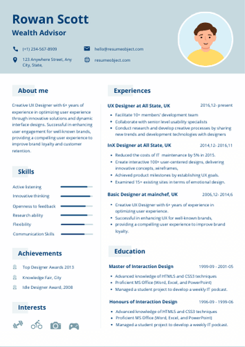 Wealth Advisor Resume – Free Template, 30+ Examples