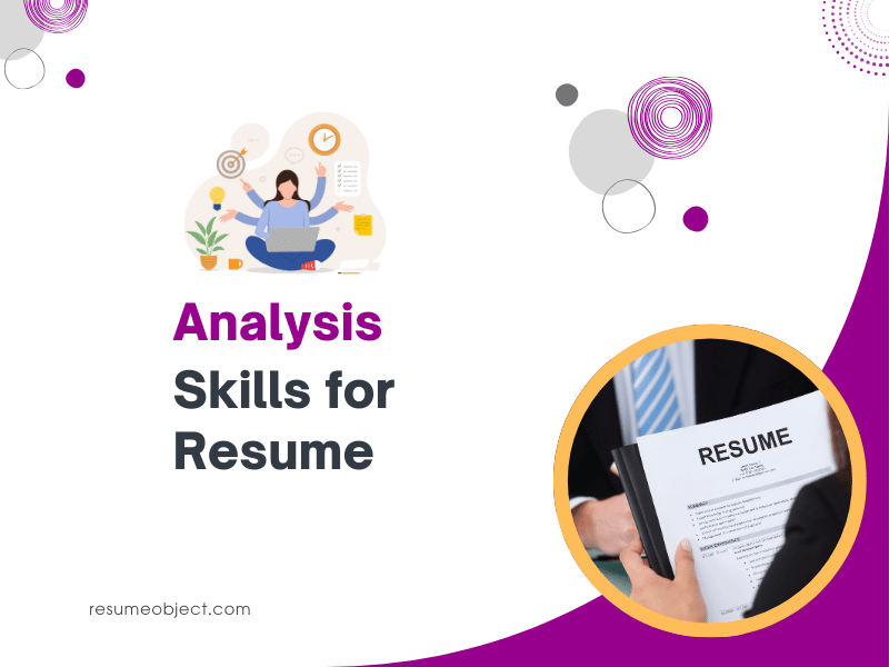 Analysis Skills for Resume