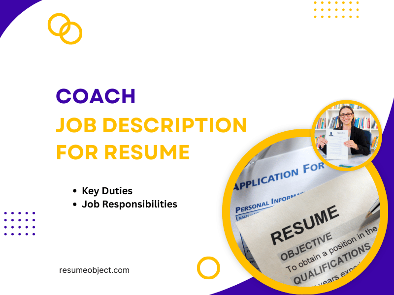 Coach Job Description for Resume