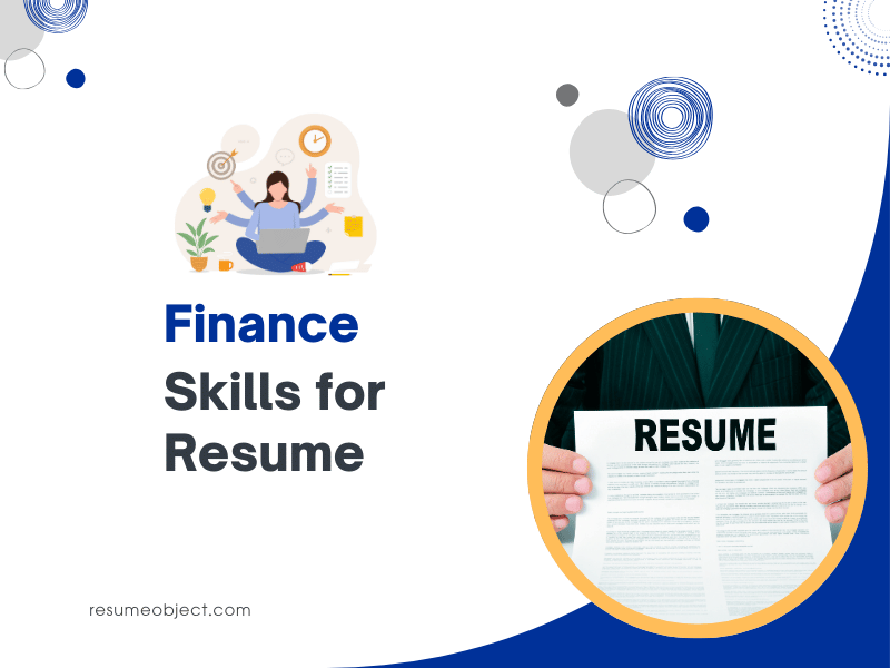 Finance Skills for Resume