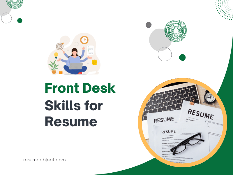 Front Desk Skills for Resume