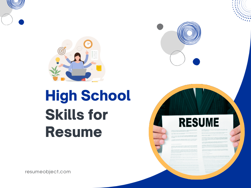High School Skills for Resume