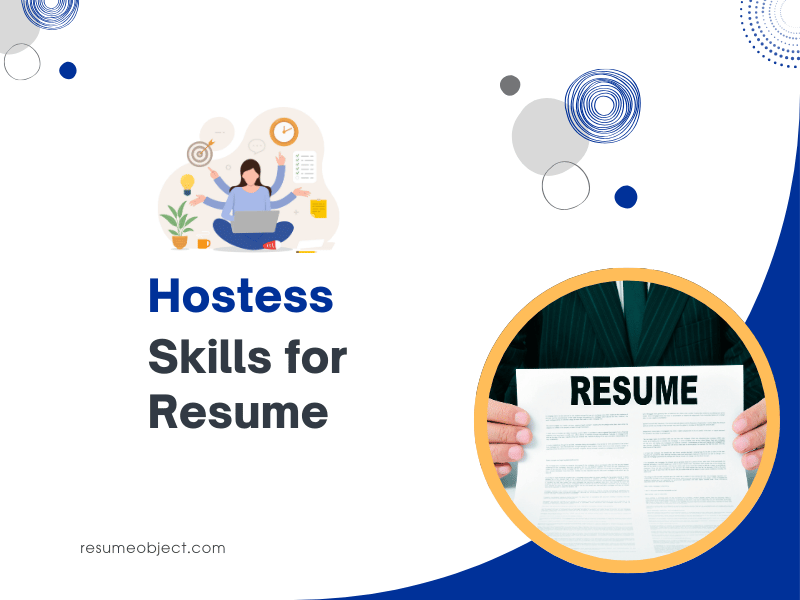 Hostess Skills for Resume