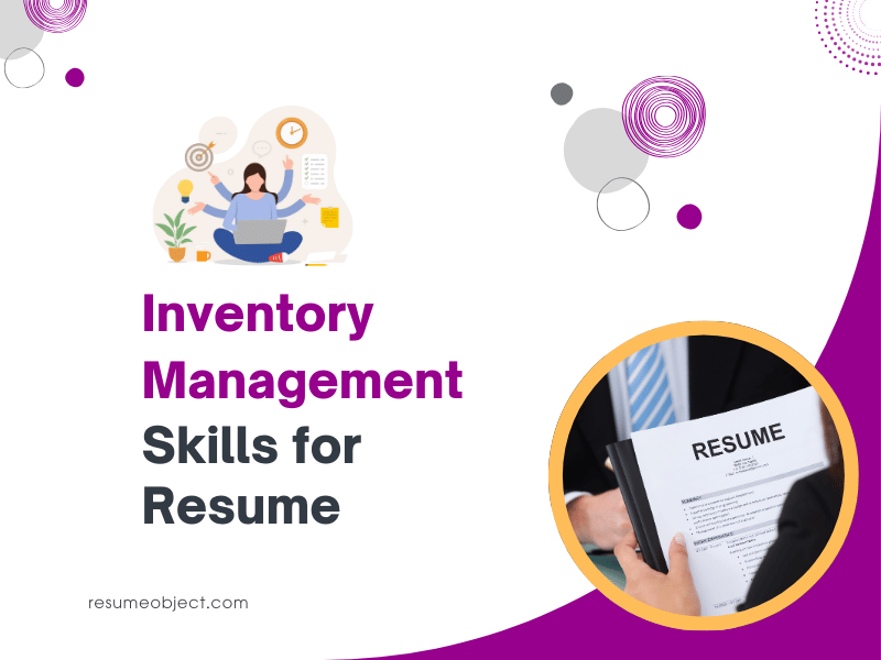 Inventory Management Skills for Resume