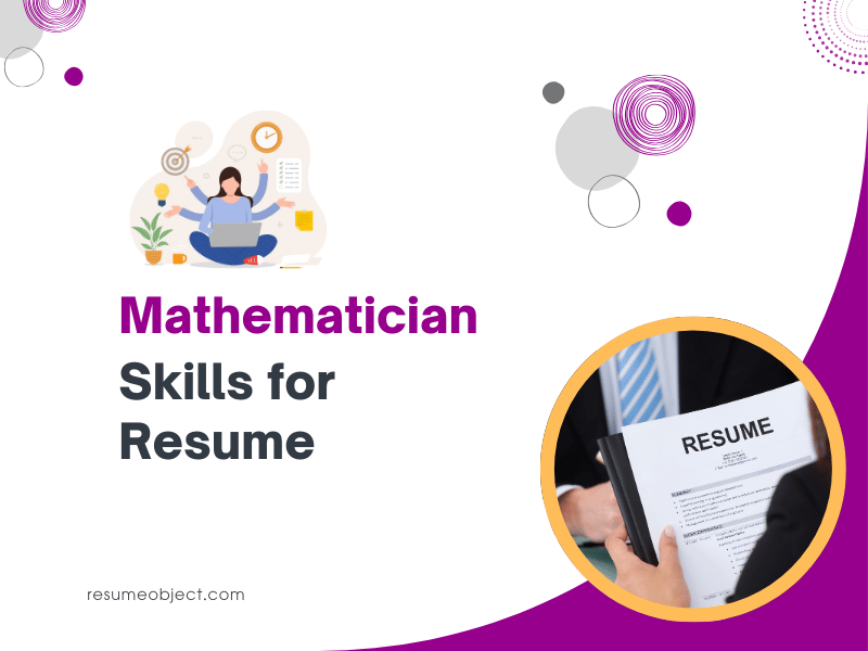 Mathematician Skills for Resume