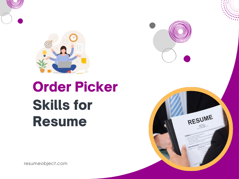 Order Picker Skills for Resume