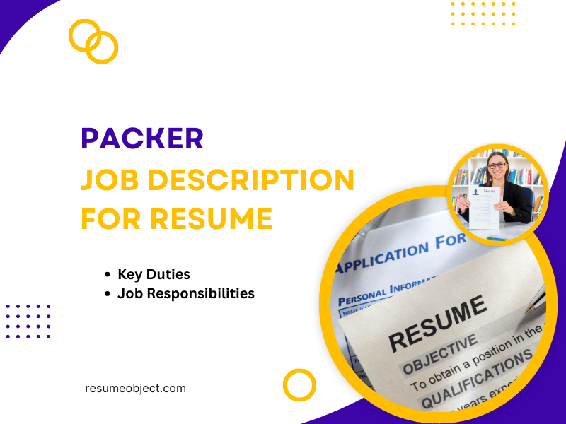 Packer Job Description for Resume