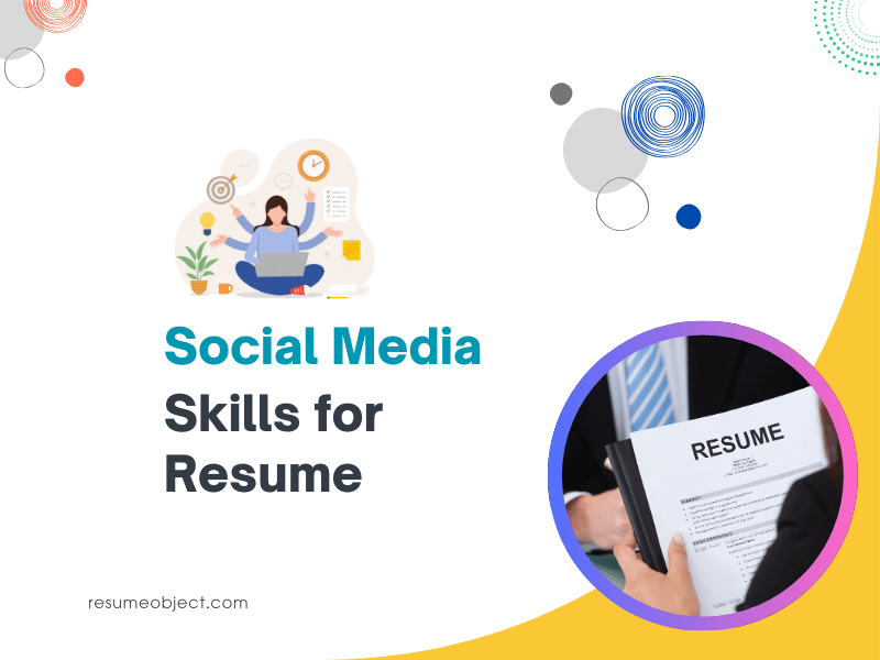 Social Media Skills for Resume